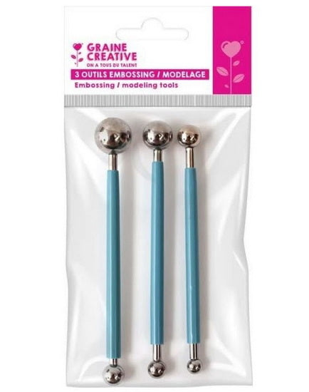 Set. 3 embossing tools