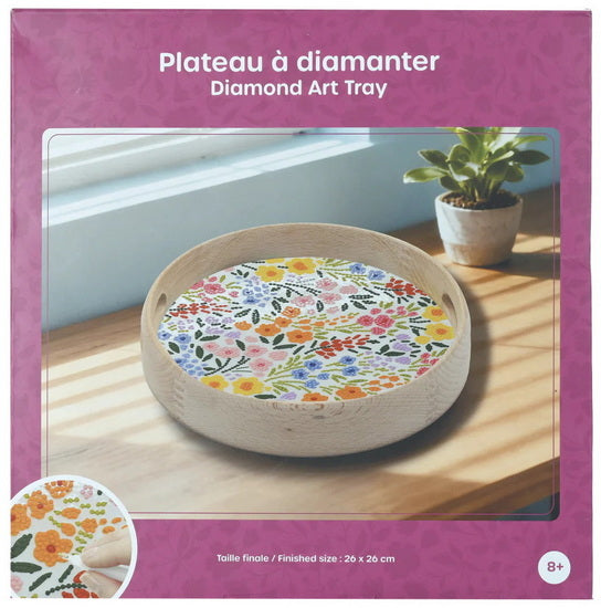 Cabaret à diamanter fleurs