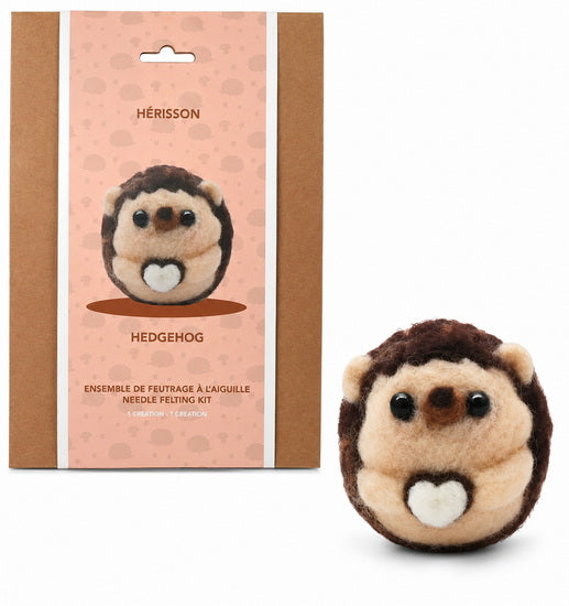 Needle Felting Kit Hedgegog