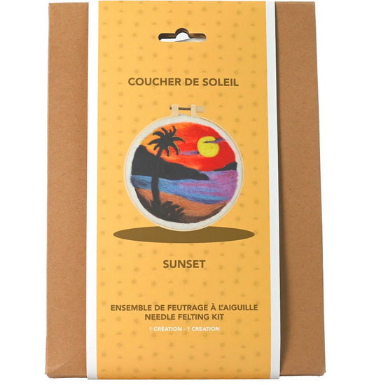 Needle Felting Kit Sunset