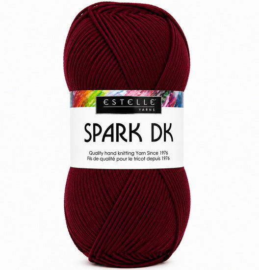 Fil Spark DK #3 Rouge Brûlé - 100g