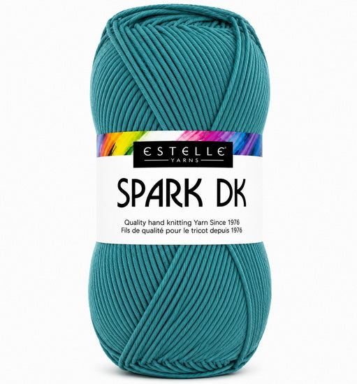 Fil Spark DK #3 Bleu Merle - 100g