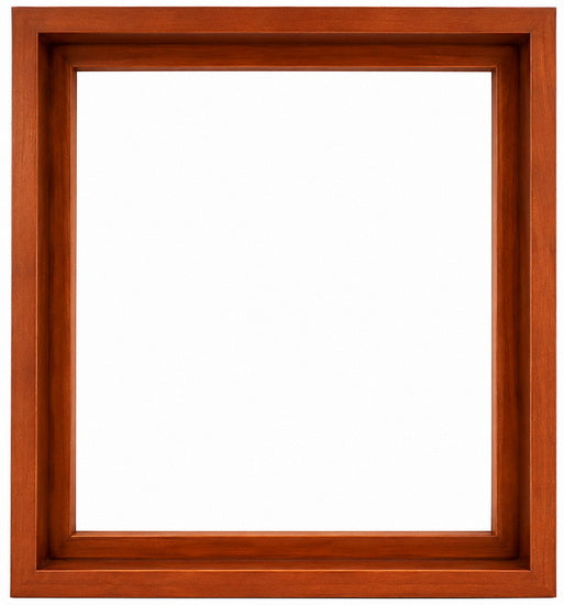 Cadre flottant bois régulier noyer - 8X10PO