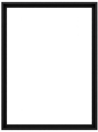 Floater Frame Wood Gallery Black - 24''X36''