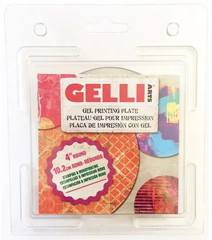 Gel printing plate