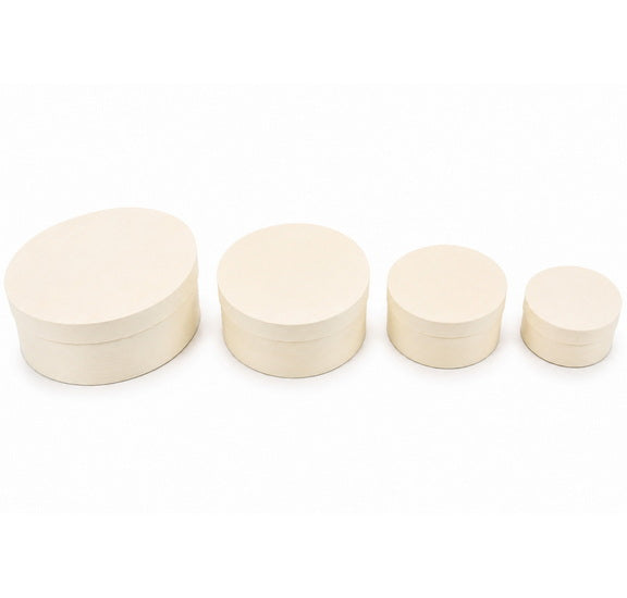 Round Nesting Boxes 4 Pcs