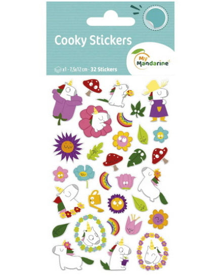 Autocollants Cooky : Licornes
