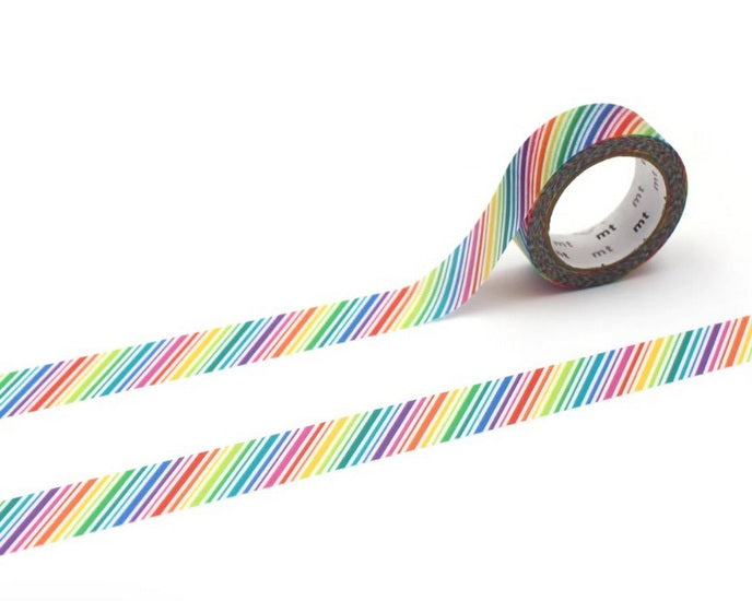 Washi Tape Horizontal Lines - 15mm X 7m