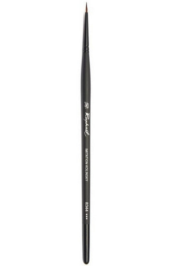 Watercolor Paintbrush - Synthetic Kolinsky - Rnd Fine Point #3-0