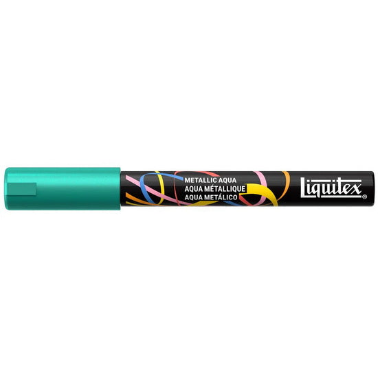 Acrylic Marker Metallic Aqua - 2mm