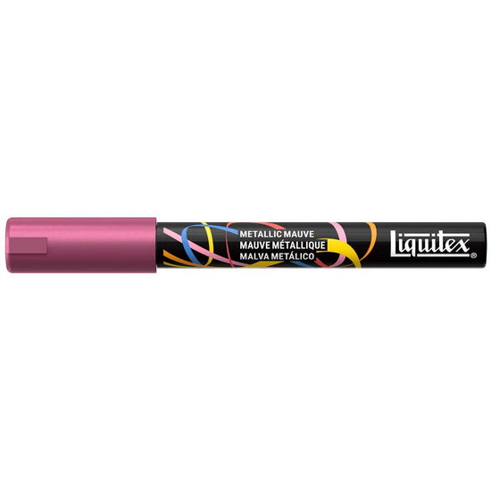 Marqueur acrylique mauve métallique - 2mm