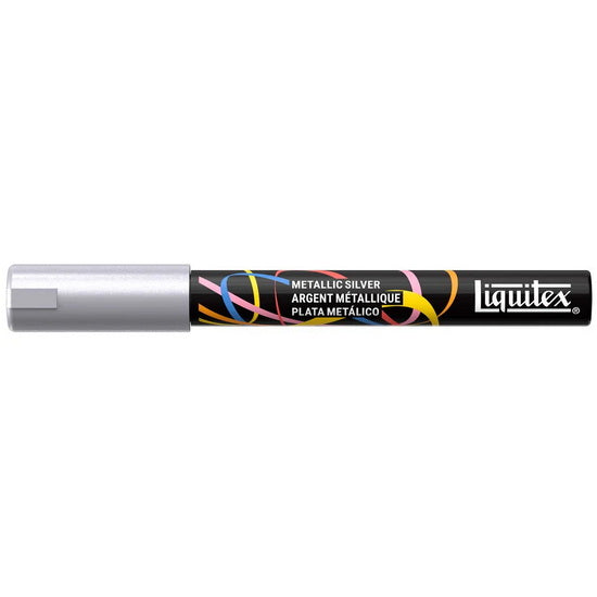 Acrylic Marker Metallic Silver - 2mm