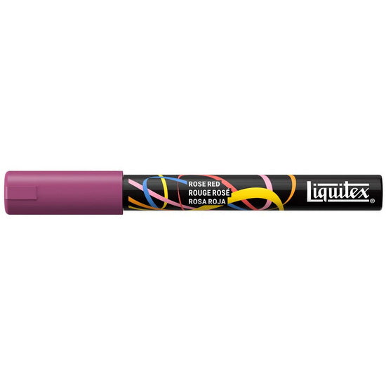 Marqueur acrylique rouge rosé - 2mm