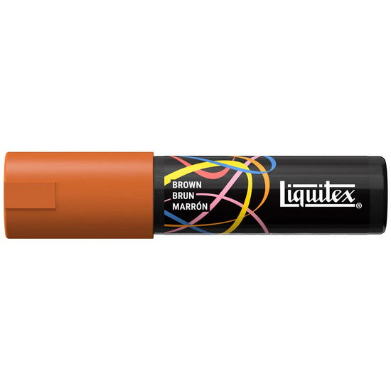Marqueur acrylique brun - 8mm