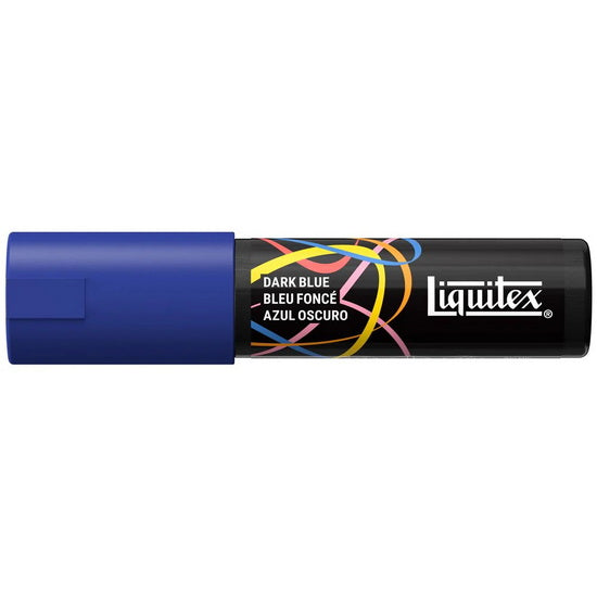 Marqueur acrylique bleu foncé - 8mm