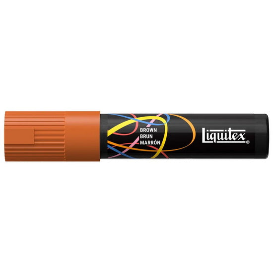 Marqueur acrylique brun - 15mm