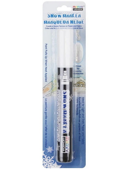 White Snow Marker