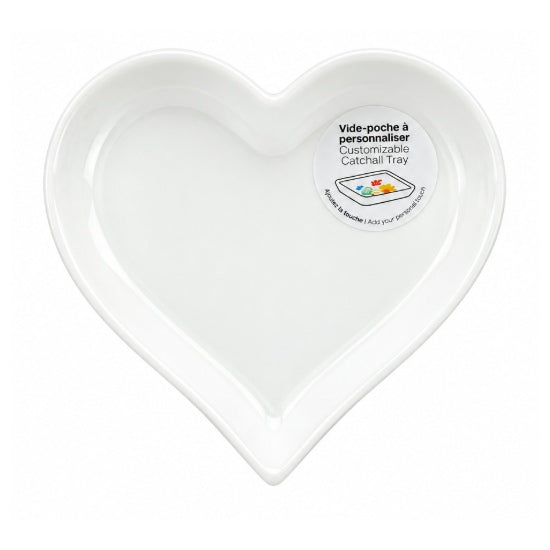 Customizable Heart Trinket Tray