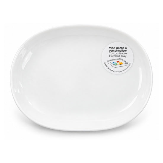 Customizeable Oval Trinket Tray
