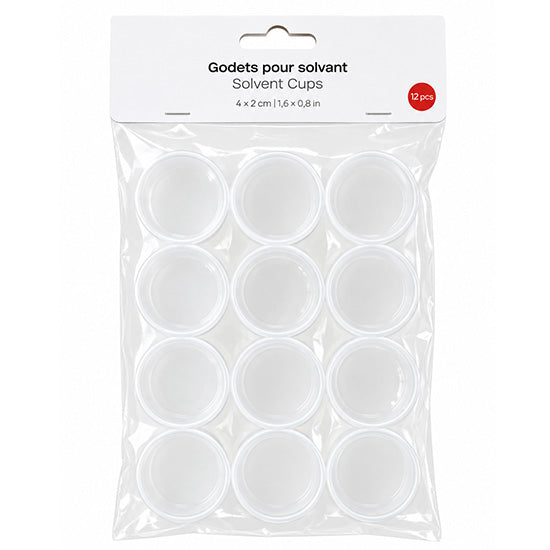 Ens. 12 Godets pour solvant