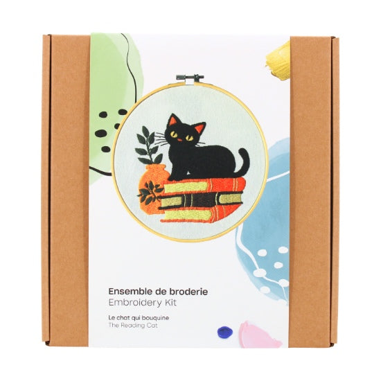 Embroidery Kit Cat
