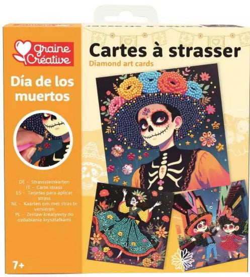 Cartes à diamanter Dia de los muertos