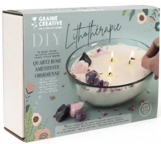Lithotherapy Candle XXL DIY Kit
