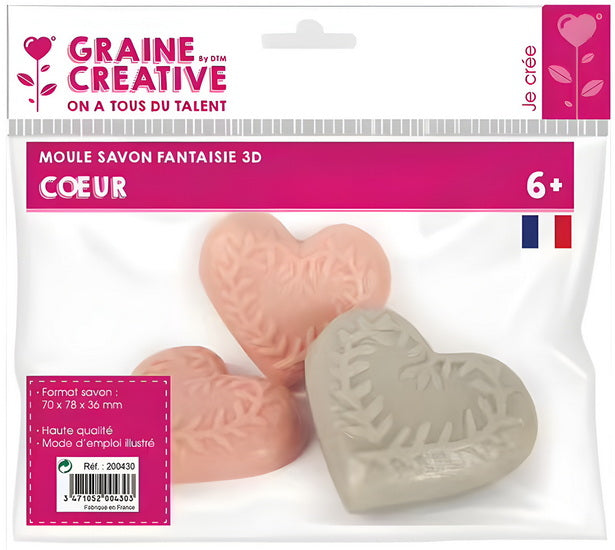 Heart Thermoformed Soap Mould