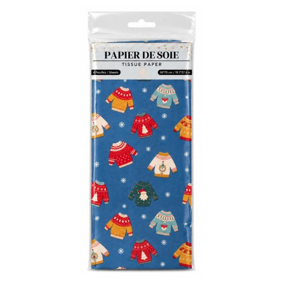 Tissue Paper Christmas Sweaters
