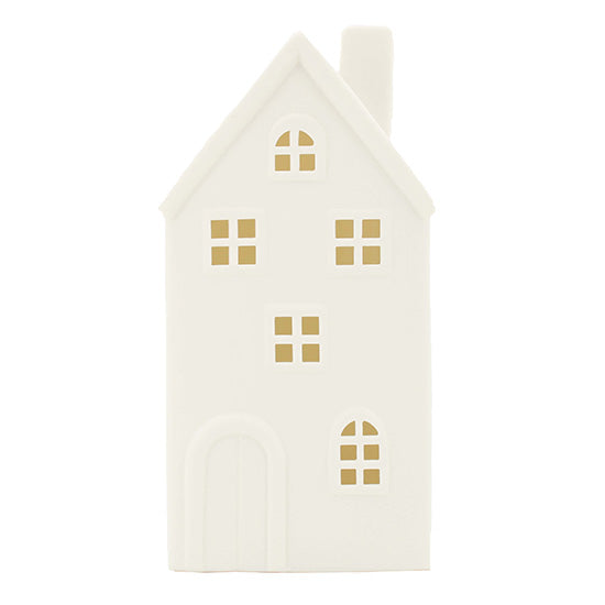 Porte lampion maison céramique