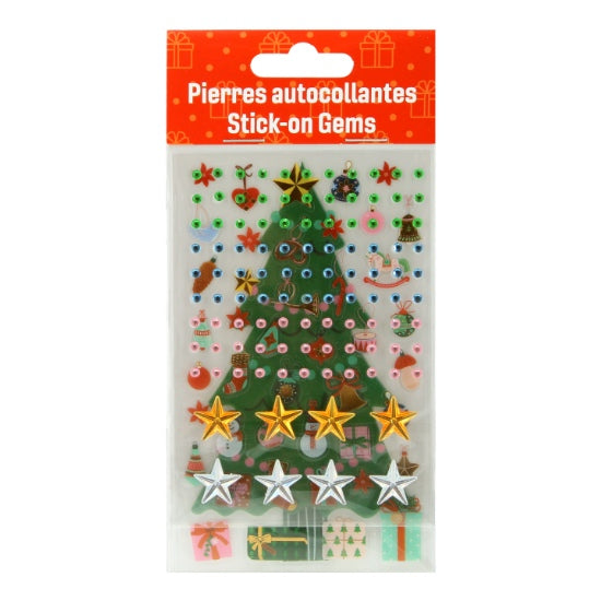 Gem Stickers Christmas Tree