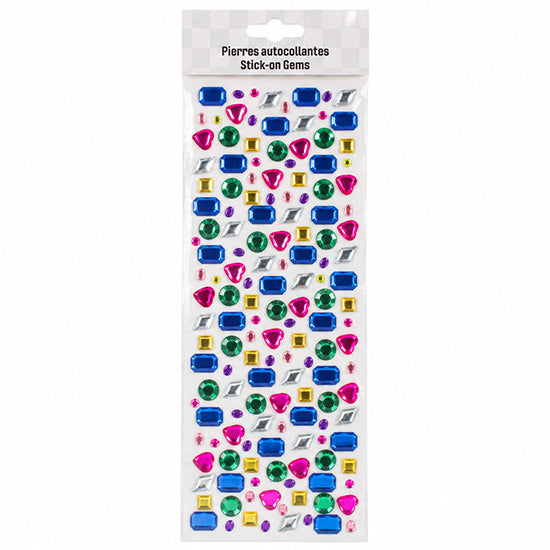 Gem Stickers Assorted Shapes