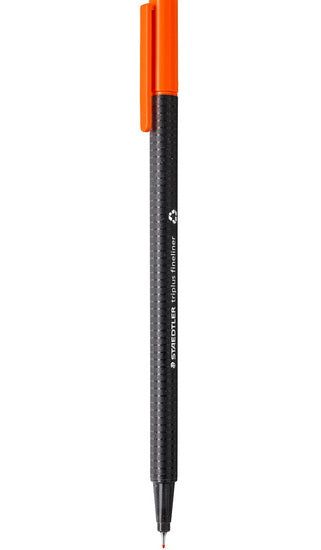 Marker Triplus Fineliner Orange