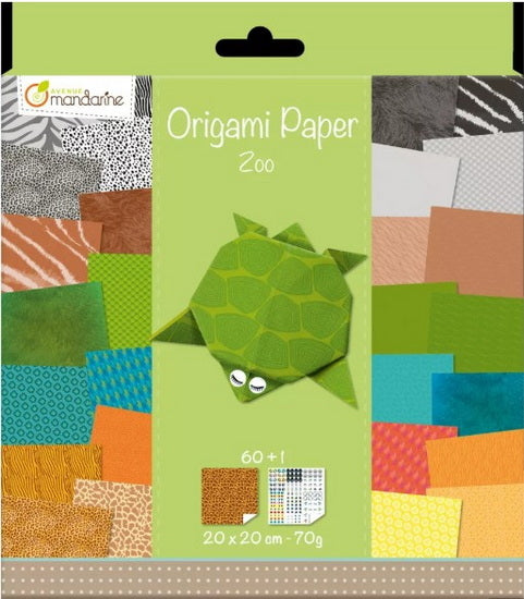 Origami 60 sheets : Zoo