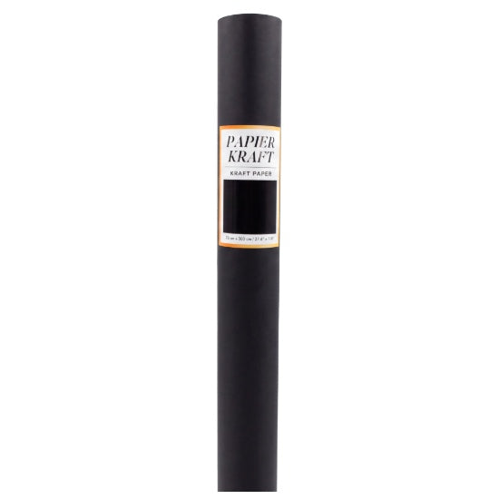 Kraft Paper Roll Black
