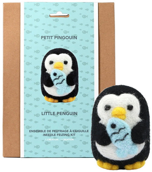 Penguin DIY Needle Felting Kit
