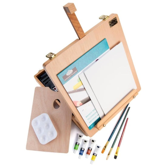 Mix Media Artist Set with Easel - 48 pcs