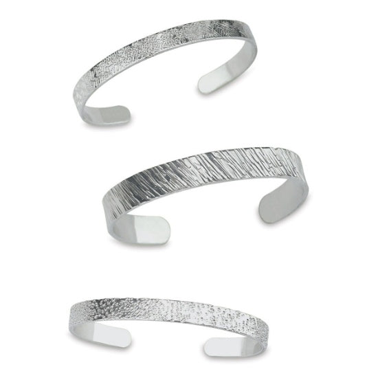 Bracelet Blank, Aluminum 14G, 6" x 1/4"