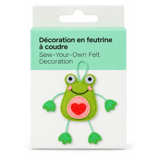 Felt Sewing  Kit Frog