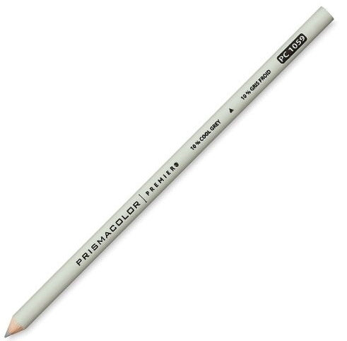 Crayon de couleur Prismacolor Premier gris froid 10%