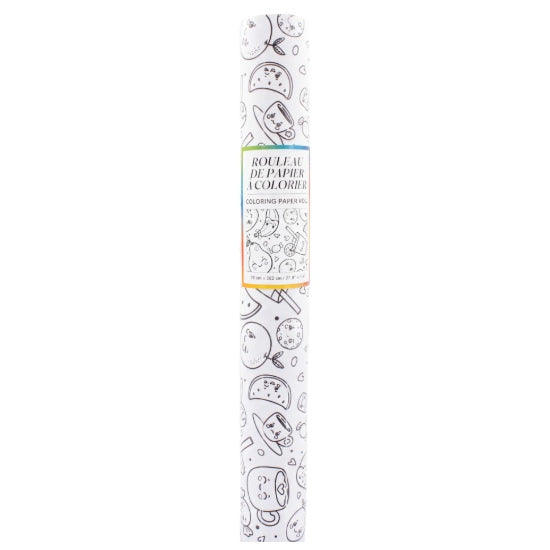 Rouleau de papier à colorier