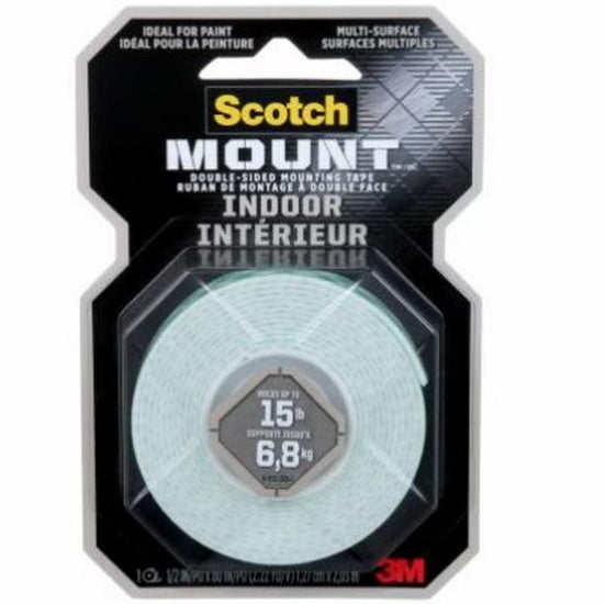 Ruban de montage double face Scotch - 80po