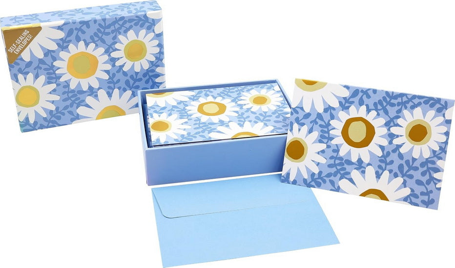 Boîte de cartes marguerites (14)