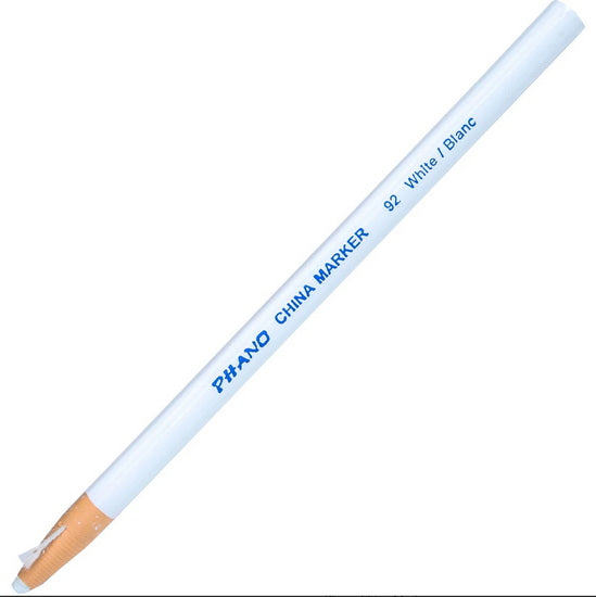 Crayons à mine grasse blanc