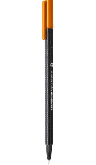 Marq. feut. TRIPLUS FINELINER brun clair