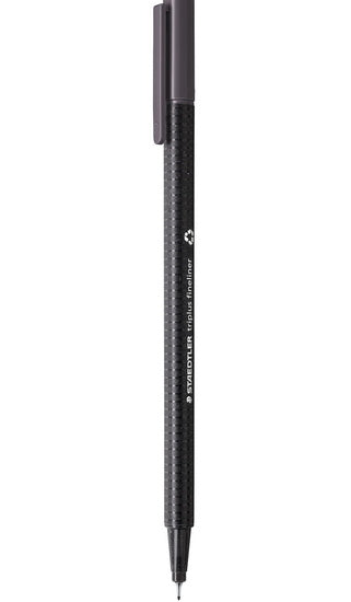 Marq. feut. TRIPLUS FINELINER gris