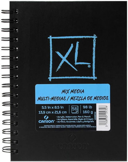 Cahier Canson techniques mixtes XL - 5.5x8.5po