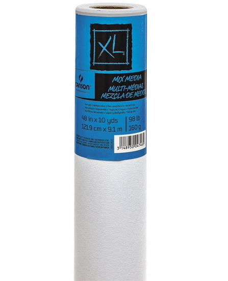 Rouleau papier canson XL mix media 160g - 48po x 10vg