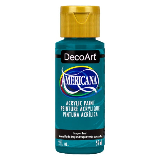 Americana Acrylic Dragon Teal - 59ml