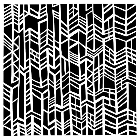 Pochoir maille - 6x6po